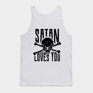 satan loves you Tank Top